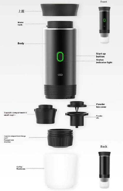 BrewGo™ Portable Espresso Maker